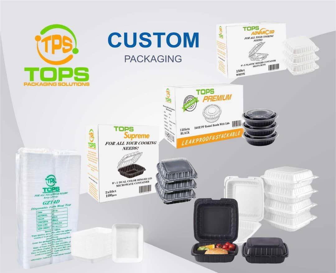 Types of disposable food packaging